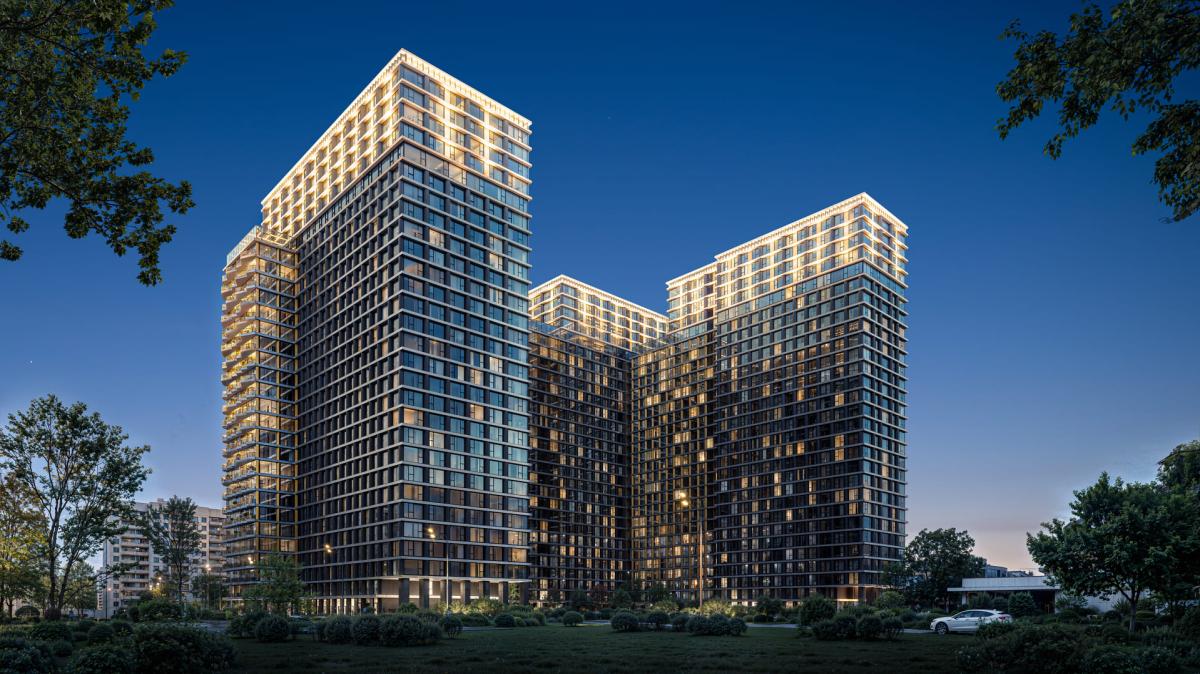 Планировка Студийная планировка в ЖК Nametkin Tower (Наметкин Тауэр)